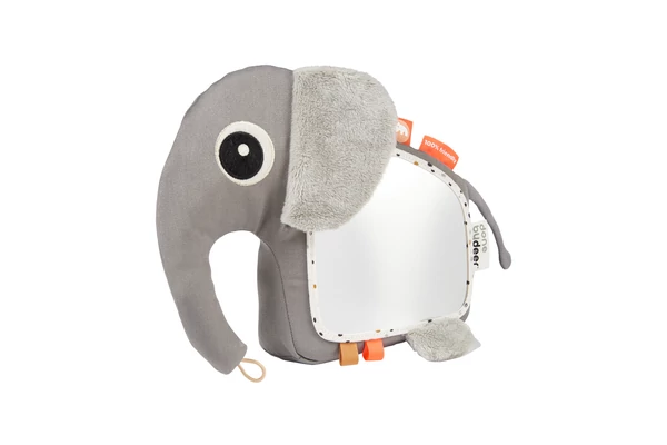 Done by Deer foglalkoztató babatükör - Elphee - szürke