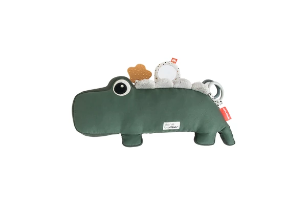 Done by Deer - Tummy time fejlesztő játék - Croco zöld